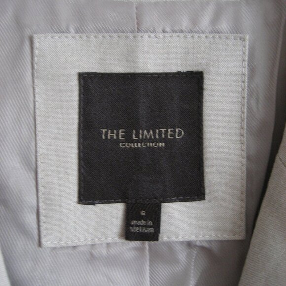 The Limited Collection Classic Blazer Jacket, Tan Beige, Size 6, RN #54874 - Picture 3 of 5